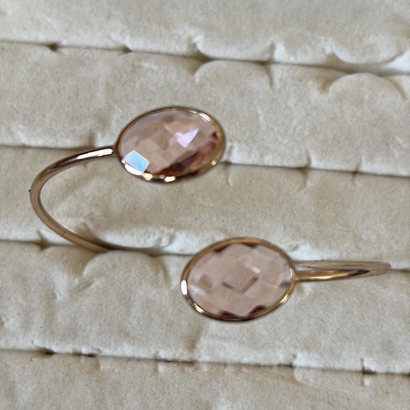 Vintage Neiman Marcus crystal and cuff bracelet - Picture 3 of 3